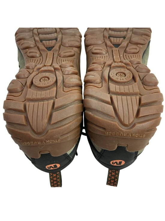 New Merrell Crosslander 2 Suede Leather Hiking Shoes Mens 13 Olive Black main image 4